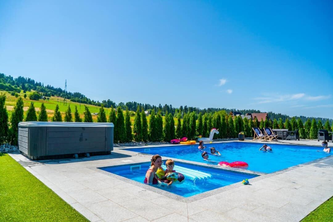 Aparthotel Rabian-Ski Zewnetrzny Basen Oraz Jacuzzi Z Podgrzewana Woda Sala Zabaw I Dmuchaniec Bialka Tatrzanska Ngoại thất bức ảnh